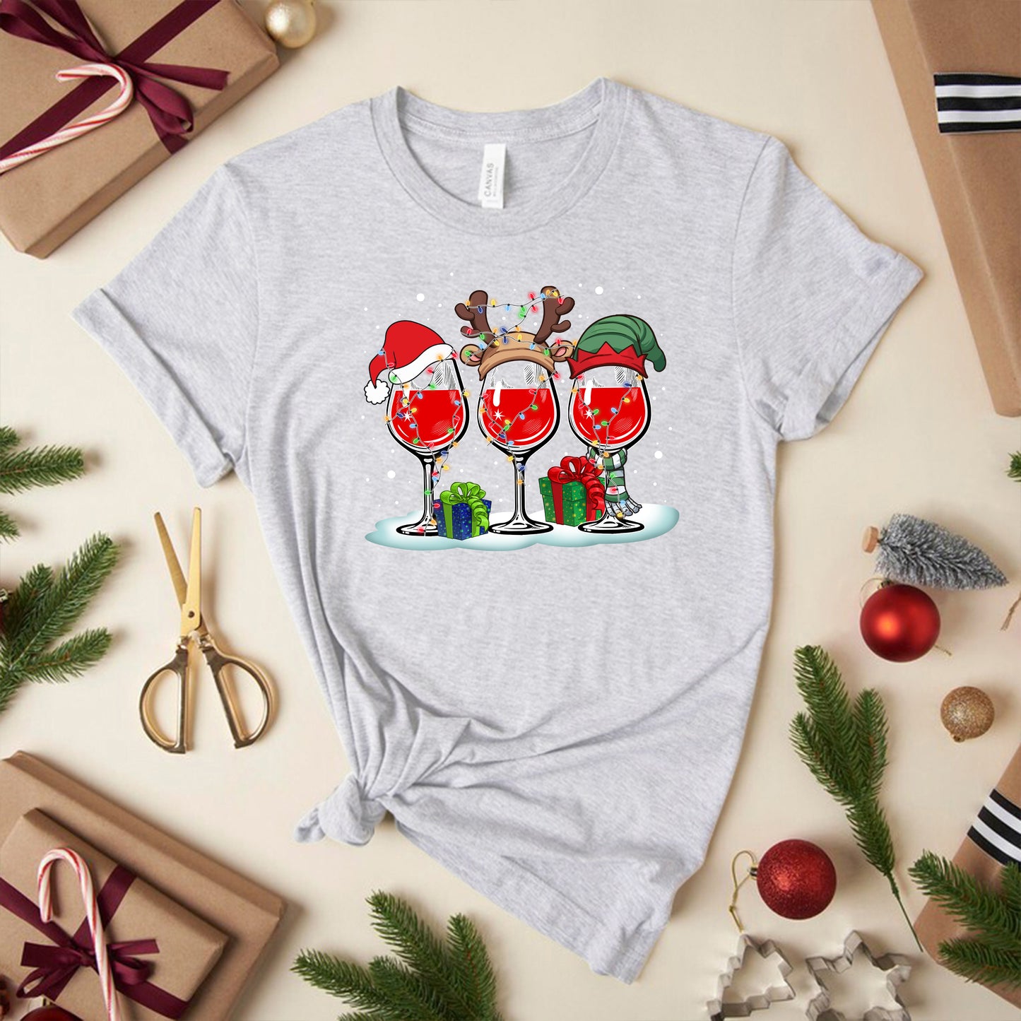 Christmas Glasses T-shirt