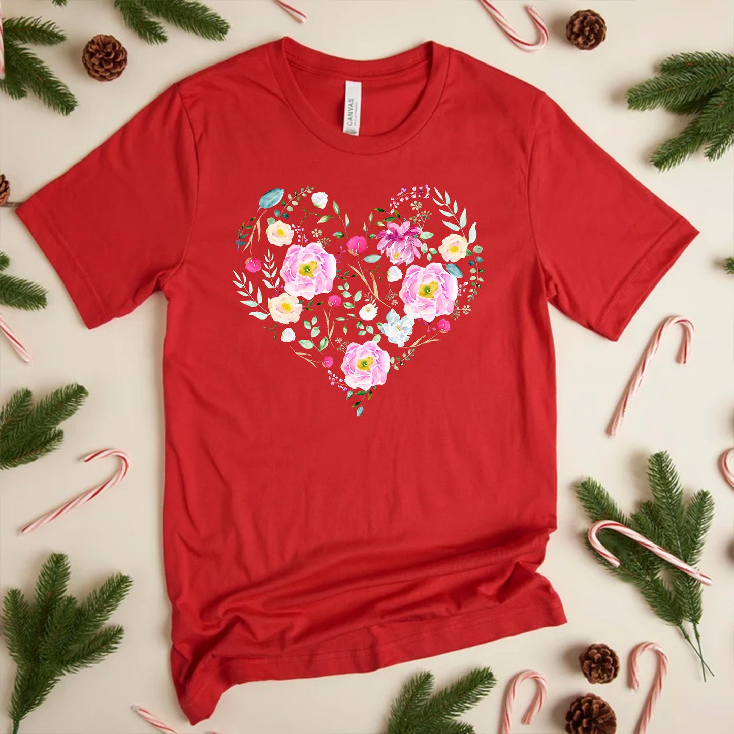 Flower Heart A03 T-Shirt